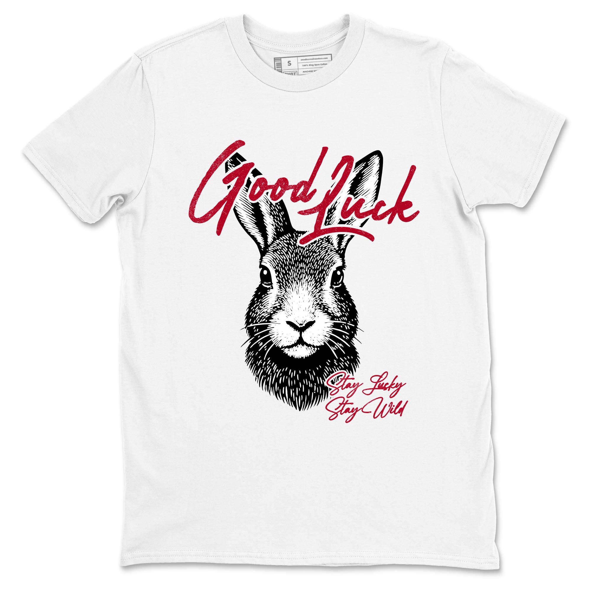 Good Luck SNRT Sneaker Tees - Air Jordan 8 Bunny - SNRT Sneaker T-shirts