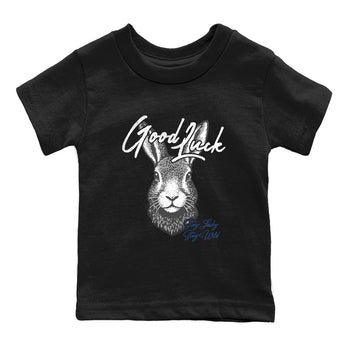 Sneaker match tees – Sneaker Tees To Match Air Jordan 9 Flint Grey Shoes – Good Luck Kids T-Shirt Black 2
