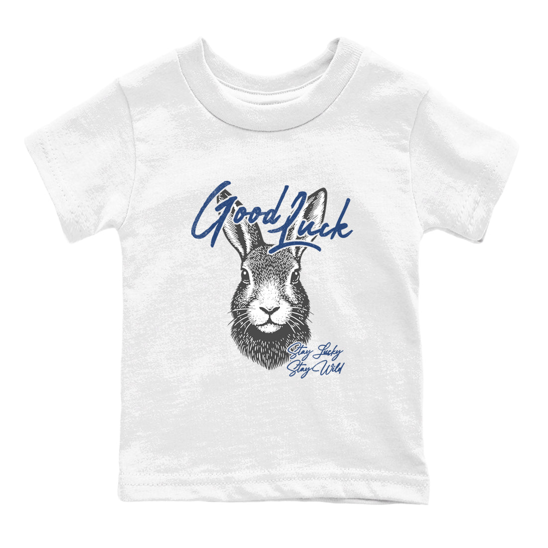 Sneaker match tees – Sneaker Tees To Match Air Jordan 9 Flint Grey Shoes – Good Luck Kids T-Shirt White 2