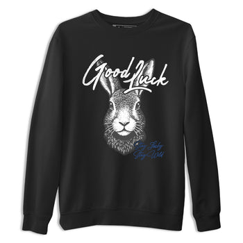 Sneaker match tees – Sneaker Tees To Match Air Jordan 9 Flint Grey Shoes – Good Luck Tee Black 2