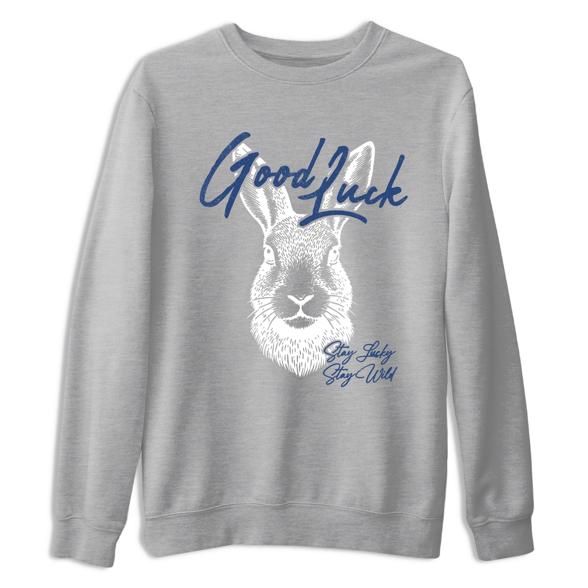 Sneaker match tees – Sneaker Tees To Match Air Jordan 9 Flint Grey Shoes – Good Luck Tee Heather Grey 2