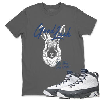Sneaker match tees – Sneaker Tees To Match Air Jordan 9 Flint Grey Shoes – Good Luck Tee Cool Grey 1