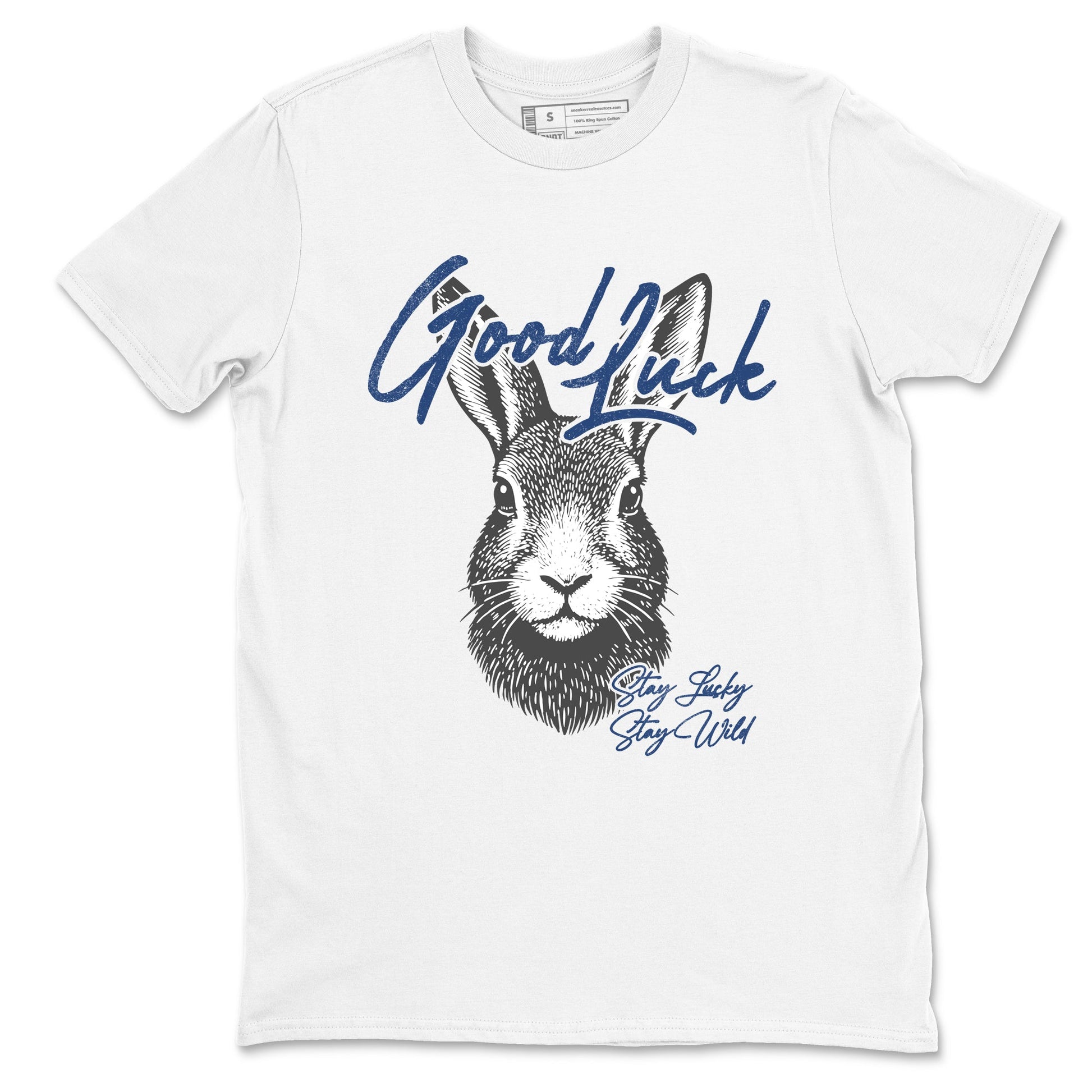 Sneaker match tees – Sneaker Tees To Match Air Jordan 9 Flint Grey Shoes – Good Luck Tee White 2