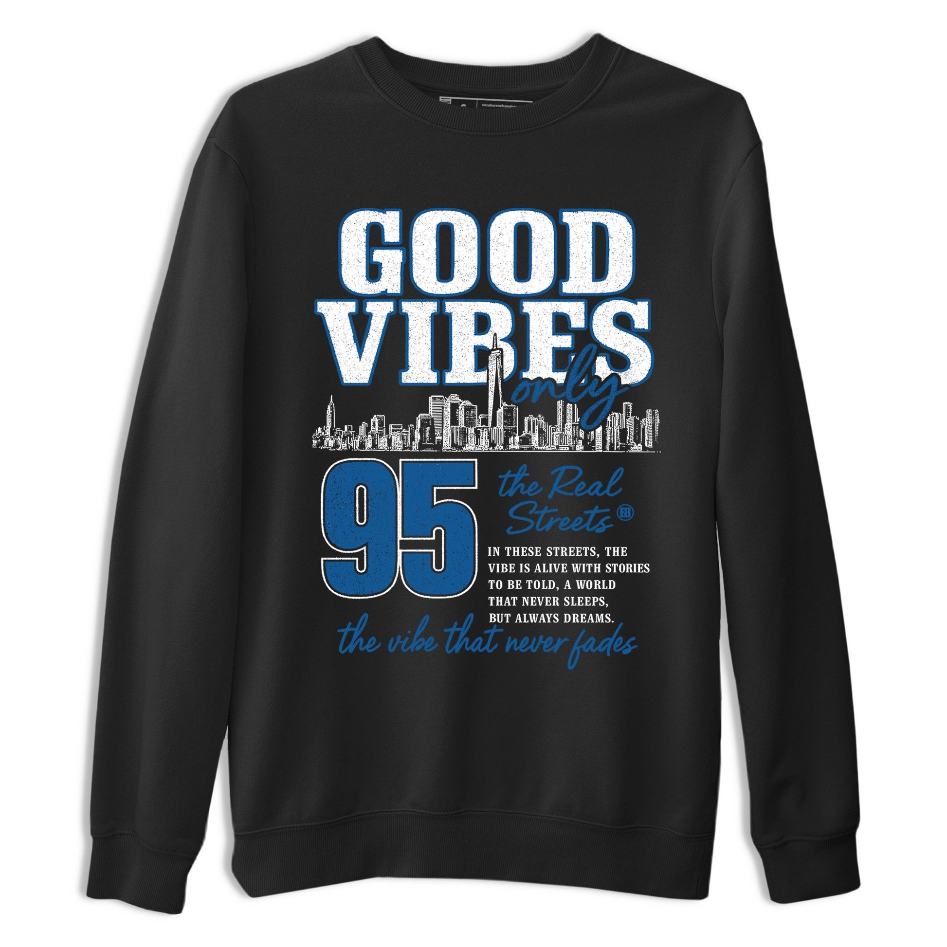 Sneaker match tees – Sneaker Tees To Match Air Jordan 1 Travis Scott Fragment Shoes – Good Vibes Only Tee Black 2