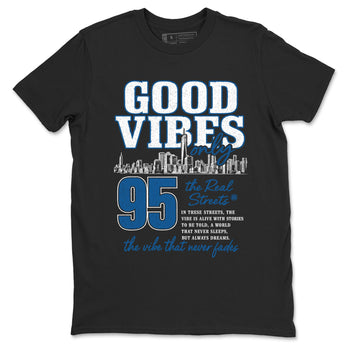Sneaker match tees – Sneaker Tees To Match Air Jordan 1 Travis Scott Fragment Shoes – Good Vibes Only Tee Black 2