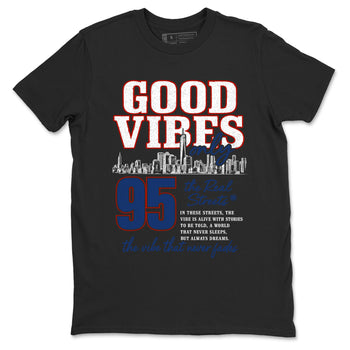 Sneaker match tees – Sneaker Tees To Match Air Jordan 11 Rare Air Shoes – Good Vibes Only Tee Black 2