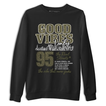 Sneaker Threads – Sneaker Threads To Match Air Jordan 3 Family Affair Shoes – Good Vibes Only Tee Black 2