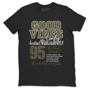 Sneaker Threads – Sneaker Threads To Match Air Jordan 3 Family Affair Shoes – Good Vibes Only Tee Black 2