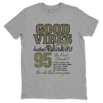 Sneaker Threads – Sneaker Threads To Match Air Jordan 3 Family Affair Shoes – Good Vibes Only Tee Heather Grey 2