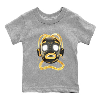 1s Black Metallic Gold shirts to match jordans Goosebumps Boy sneaker match tees Air Jordan 1 Black Metallic Gold SNRT Sneaker Tees streetwear brand Baby and Youth Heather Grey 2 cotton tee