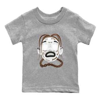 1s Low OG Mocha shirts to match jordans Goosebumps Boy sneaker match tees Air Jordan 1 Mocha match shoes to clothes SNRT Sneaker Tees Youth Baby Heather Grey 2 tee