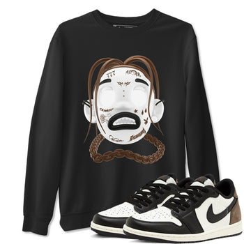 1s Low OG Mocha shirts to match jordans Goosebumps Boy sneaker match tees Air Jordan 1 Mocha match shoes to clothes SNRT Sneaker Tees unisex cotton Black 1 shirts