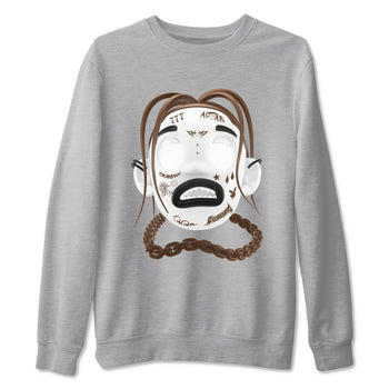 1s Low OG Mocha shirts to match jordans Goosebumps Boy sneaker match tees Air Jordan 1 Mocha match shoes to clothes SNRT Sneaker Tees unisex cotton Heather Grey 2 shirts