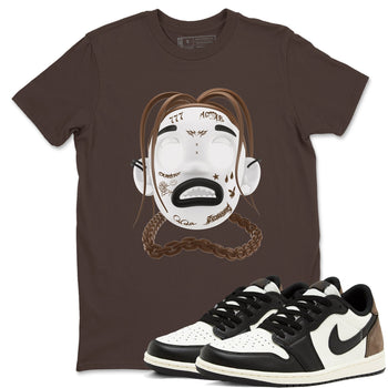 1s Low OG Mocha shirts to match jordans Goosebumps Boy sneaker match tees Air Jordan 1 Mocha match shoes to clothes SNRT Sneaker Tees unisex cotton Dark Chocolate 1 shirts