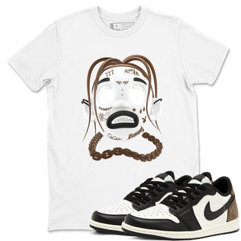 1s Low OG Mocha shirts to match jordans Goosebumps Boy sneaker match tees Air Jordan 1 Mocha match shoes to clothes SNRT Sneaker Tees unisex cotton White 1 shirts