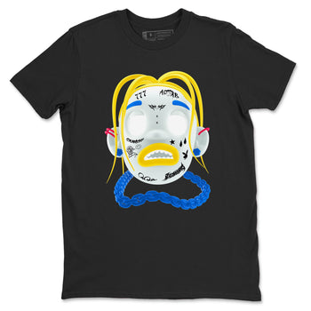 1s Travis Scott Canary shirt to match jordans Goosebumps Boy sneaker tees Air Jordan 1 Travis Scott Canary SNRT Sneaker Release Tees unisex cotton Black 2 crew neck shirt