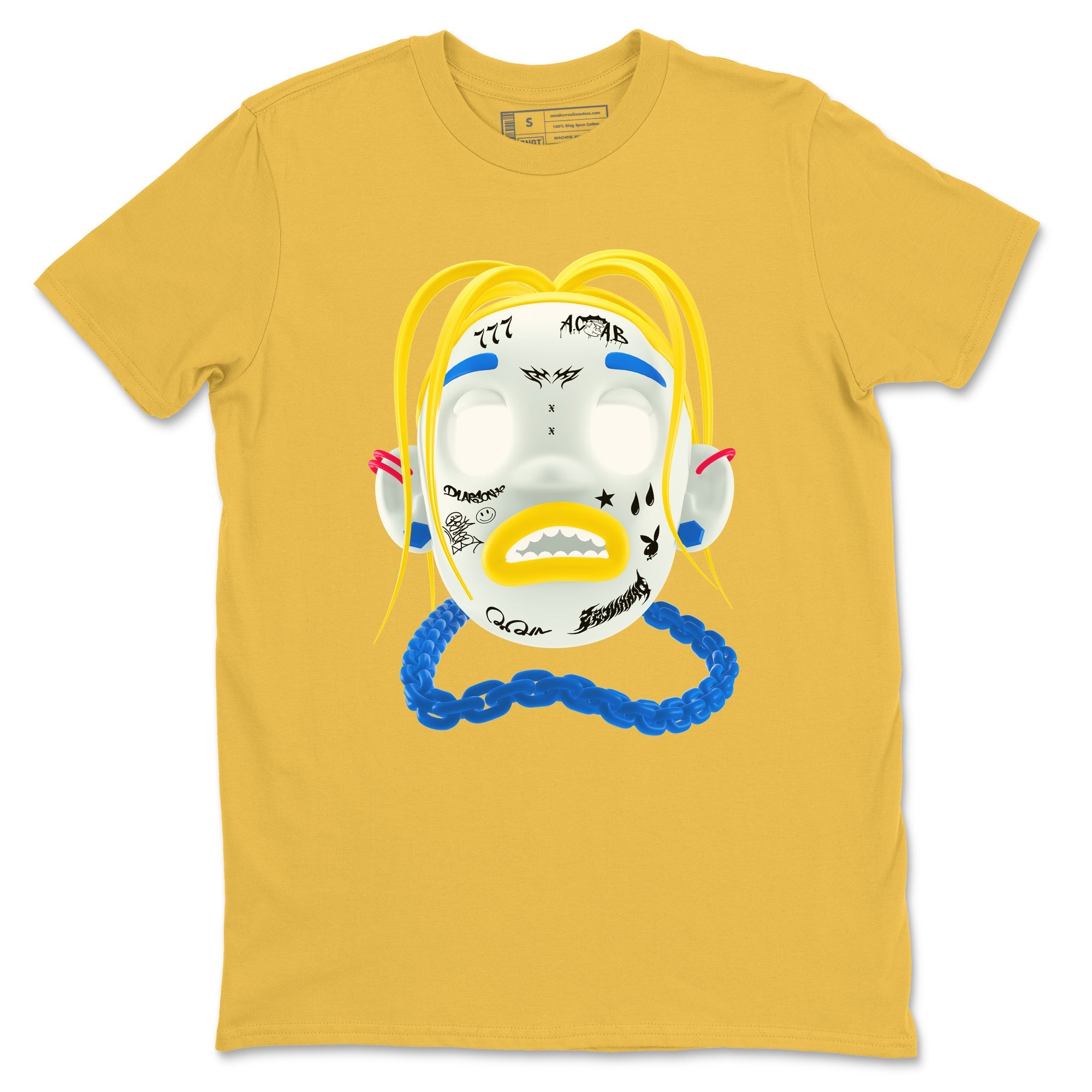 1s Travis Scott Canary shirt to match jordans Goosebumps Boy sneaker tees Air Jordan 1 Travis Scott Canary SNRT Sneaker Release Tees unisex cotton Daisy 2 crew neck shirt