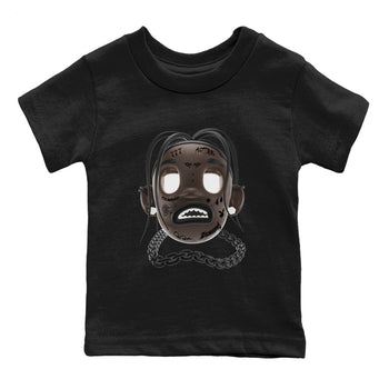 Air Jordan 1 Travis Scott Velvet Brown shirts to match jordans Goosebumps Boy sneaker match tees Travis Scott x Air Jordan 1 Low OG Velvet Brown best t shirts to wear with jordans SNRT Sneaker Tees Youth Baby Black 2 tee