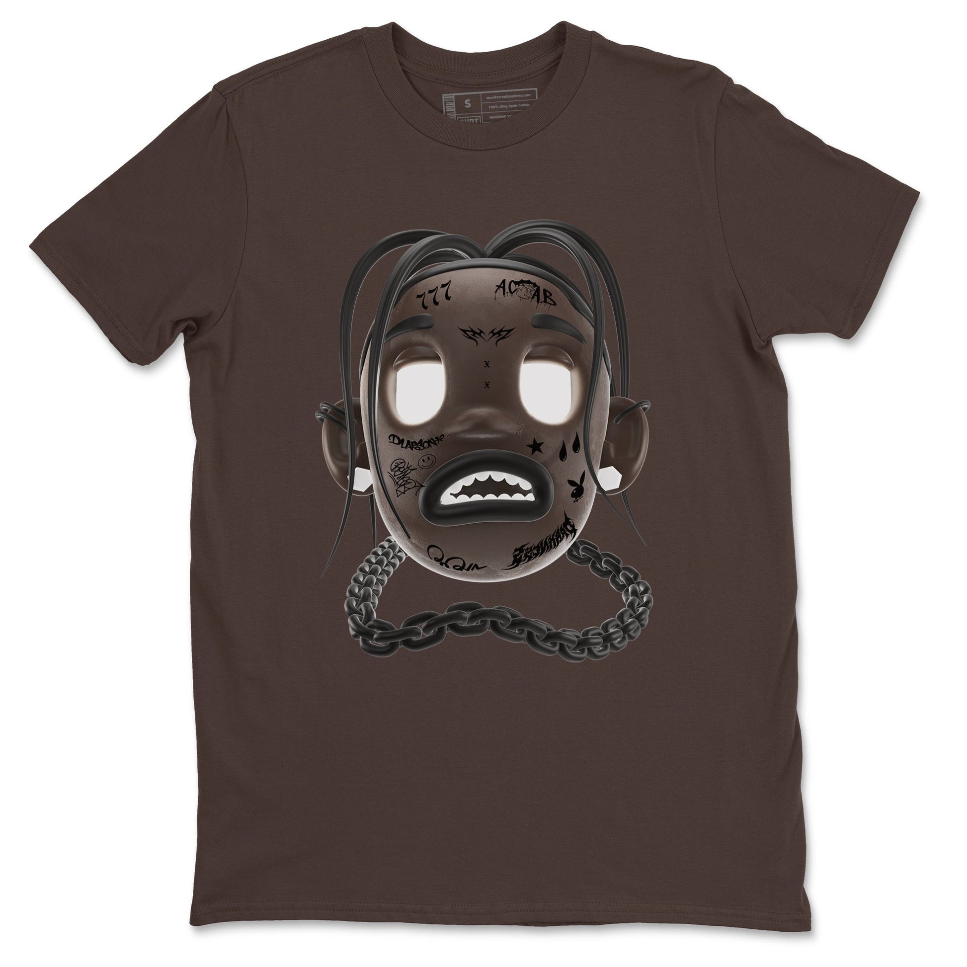 Air Jordan 1 Travis Scott Velvet Brown shirts to match jordans Goosebumps Boy sneaker match tees Travis Scott x Air Jordan 1 Low OG Velvet Brown best t shirts to wear with jordans SNRT Sneaker Tees unisex cotton Dark Chocolate 2 shirts