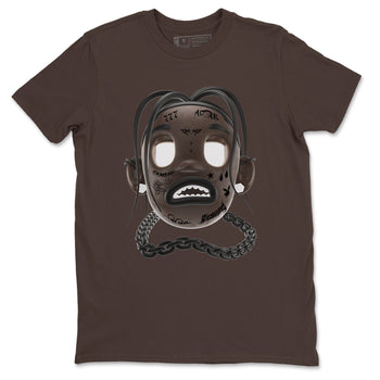 Air Jordan 1 Travis Scott Velvet Brown shirts to match jordans Goosebumps Boy sneaker match tees Travis Scott x Air Jordan 1 Low OG Velvet Brown best t shirts to wear with jordans SNRT Sneaker Tees unisex cotton Dark Chocolate 2 shirts
