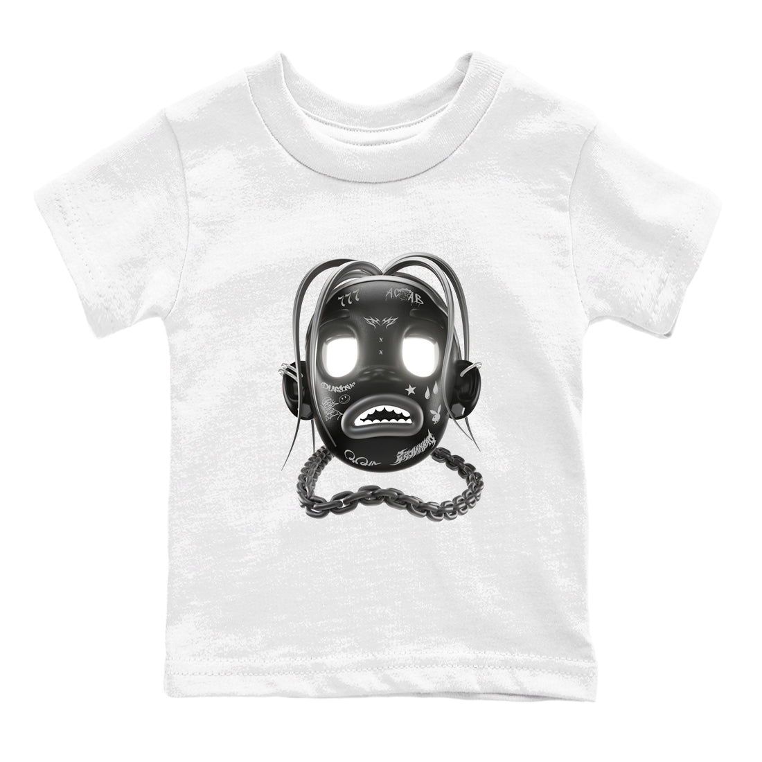 12s Black Wolf Grey shirts to match jordans Goosebumps Boy sneaker match tees Air Jordan 12 Barons match shoes to clothes SNRT Sneaker Tees Youth Baby White 2 tee