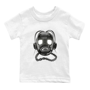 12s Black Wolf Grey shirts to match jordans Goosebumps Boy sneaker match tees Air Jordan 12 Barons match shoes to clothes SNRT Sneaker Tees Youth Baby White 2 tee