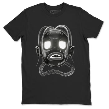 12s Black Wolf Grey shirts to match jordans Goosebumps Boy sneaker match tees Air Jordan 12 Barons match shoes to clothes SNRT Sneaker Tees unisex cotton Black 2 shirts