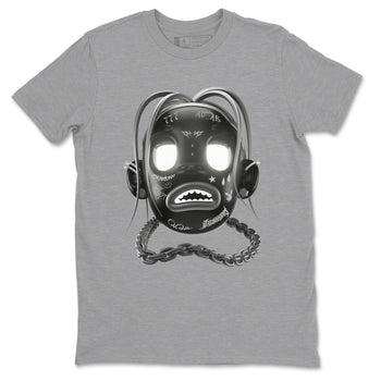 12s Black Wolf Grey shirts to match jordans Goosebumps Boy sneaker match tees Air Jordan 12 Barons match shoes to clothes SNRT Sneaker Tees unisex cotton Heather Grey 2 shirts