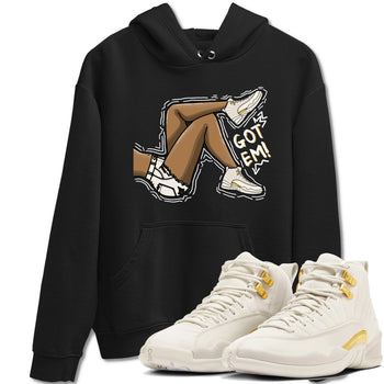 12s Phantom shirts to match jordans Got Em Legs sneaker match tees Air Jordan 12 WMNS Phantom match shoes to clothes SNRT Sneaker Tees unisex cotton Black 1 shirts