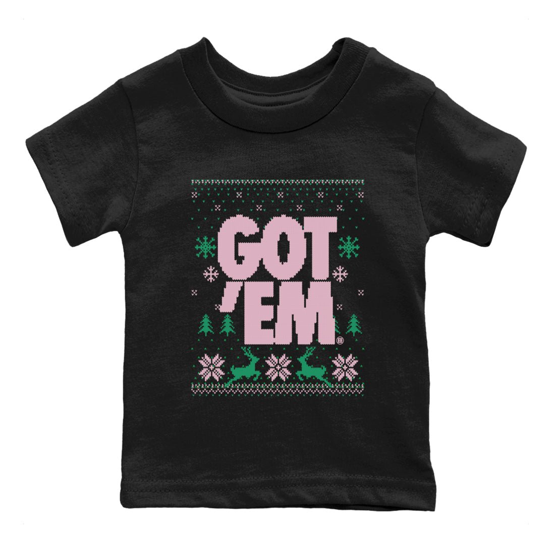 Dunk Low Retro SE Medium Soft Pink Malachite shirts to match jordans Christmas Gift Got Em Ugly Sweater sneaker match tees Dunk Medium Soft Pink Malachite match shoes to clothes SNRT Sneaker Tees Youth Baby Black 2 tee