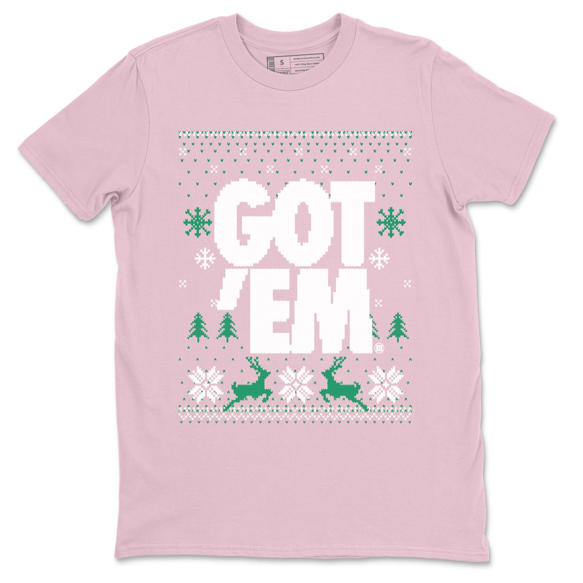 Dunk Low Retro SE Medium Soft Pink Malachite shirts to match jordans Christmas Gift Got Em Ugly Sweater sneaker match tees Dunk Medium Soft Pink Malachite match shoes to clothes SNRT Sneaker Tees unisex cotton Pink 2 shirts