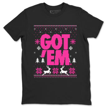 Nike KD 4 Retro Aunt Pearl shirts to match jordans Got Em Ugly Sweater sneaker match tees Nike KD 4 Aunt Pearl match shoes to clothes SNRT Sneaker Tees unisex cotton Black 2 shirts