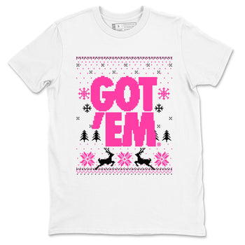 Nike KD 4 Retro Aunt Pearl shirts to match jordans Got Em Ugly Sweater sneaker match tees Nike KD 4 Aunt Pearl match shoes to clothes SNRT Sneaker Tees unisex cotton White 2 shirts