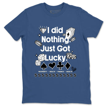 3s For The Love to match jordans Got Lucky sneaker match tees A Ma Maniere x Air Jordan 3 Diffused Blue match shoes to clothes SNRT Sneaker Tees unisex cotton Denim Blue 2 shirts
