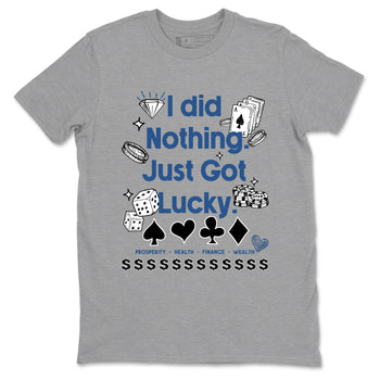 3s For The Love to match jordans Got Lucky sneaker match tees A Ma Maniere x Air Jordan 3 Diffused Blue match shoes to clothes SNRT Sneaker Tees unisex cotton Heather Grey 2 shirts
