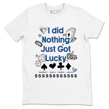 3s For The Love to match jordans Got Lucky sneaker match tees A Ma Maniere x Air Jordan 3 Diffused Blue match shoes to clothes SNRT Sneaker Tees unisex cotton White 2 shirts