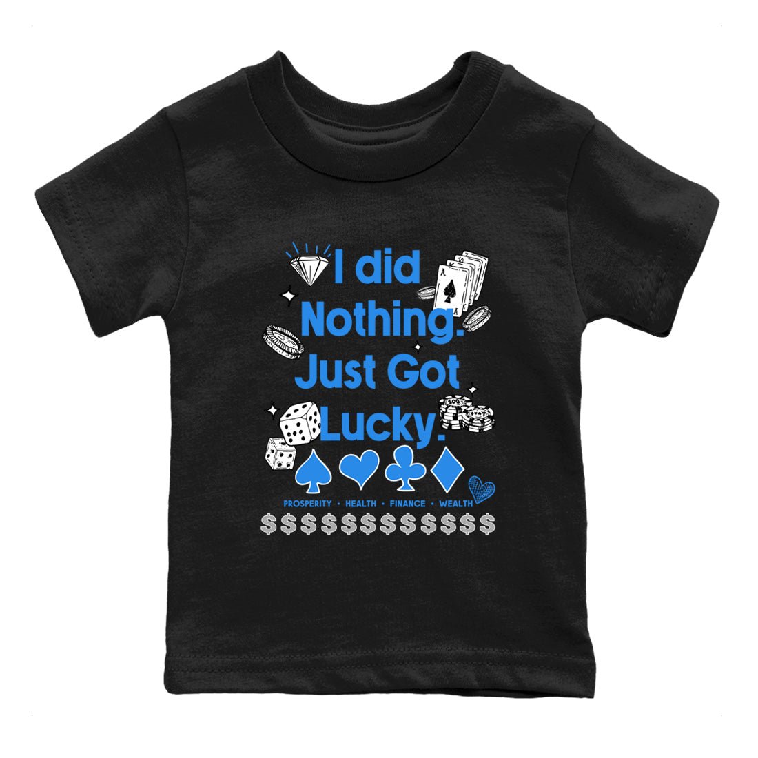 3s Lucky Shorts shirts to match jordans Got Lucky sneaker match tees Air Jordan 3 Lucky Shorts match shoes to clothes SNRT Sneaker Tees Youth Baby Black 2 tee