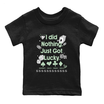 4s Abundance shirts to match jordans Got Lucky sneaker match tees Air Jordan 4 Seafoam match shoes to clothes SNRT Sneaker Tees Youth Baby Black 2 tee