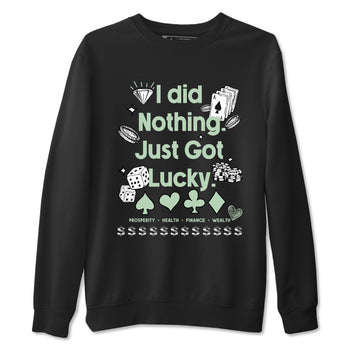 4s Abundance shirts to match jordans Got Lucky sneaker match tees Air Jordan 4 Seafoam match shoes to clothes SNRT Sneaker Tees unisex cotton Black 2 shirts
