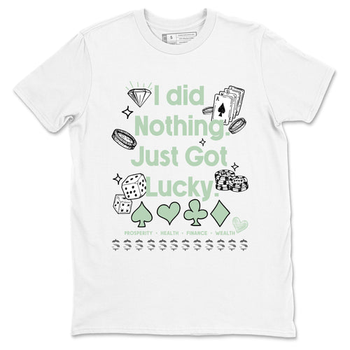 4s Abundance shirts to match jordans Got Lucky sneaker match tees Air Jordan 4 Seafoam match shoes to clothes SNRT Sneaker Tees unisex cotton White 2 shirts