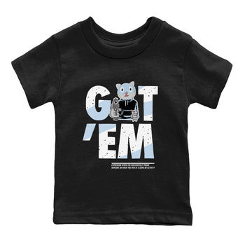 6s White Black shirt to match jordans Got'em Cat sneaker tees Air Jordan 6 White Black SNRT sneaker release tees baby toddler Black 2 cotton Shirt
