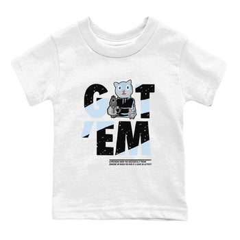 6s White Black shirt to match jordans Got'em Cat sneaker tees Air Jordan 6 White Black SNRT sneaker release tees baby toddler White 2 cotton Shirt