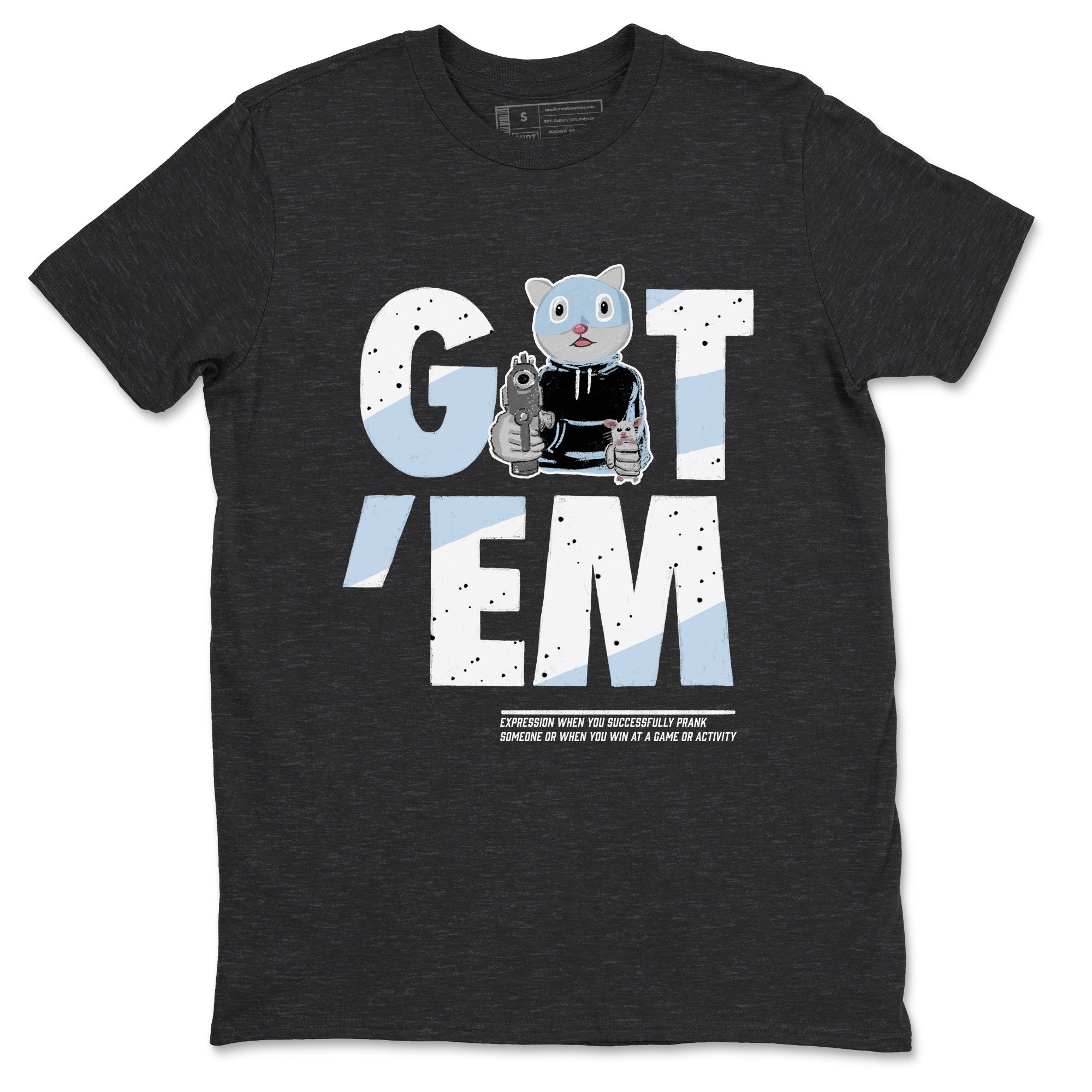 6s White Black shirt to match jordans Got'em Cat sneaker tees Air Jordan 6 White Black SNRT Sneaker Release Tees unisex cotton Charcoal Heather 2 crew neck shirt