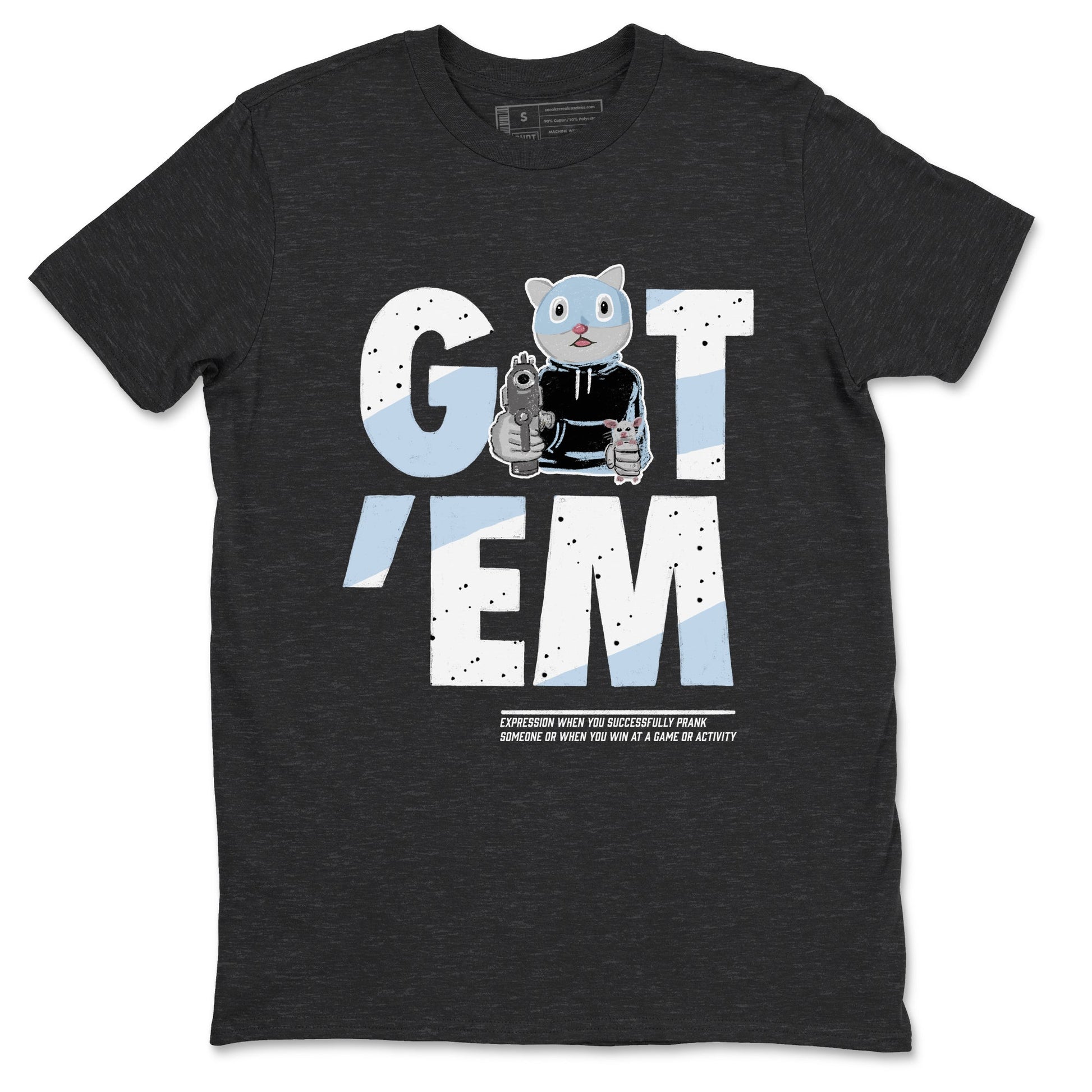 6s White Black shirt to match jordans Got'em Cat sneaker tees Air Jordan 6 White Black SNRT Sneaker Release Tees unisex cotton Charcoal Heather 2 crew neck shirt