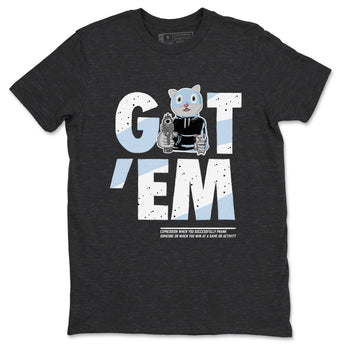 6s White Black shirt to match jordans Got'em Cat sneaker tees Air Jordan 6 White Black SNRT Sneaker Release Tees unisex cotton Charcoal Heather 2 crew neck shirt