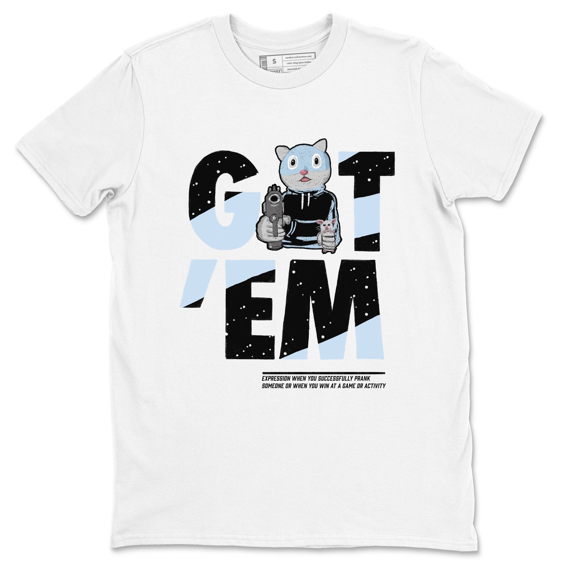 6s White Black shirt to match jordans Got'em Cat sneaker tees Air Jordan 6 White Black SNRT Sneaker Release Tees unisex cotton White 2 crew neck shirt