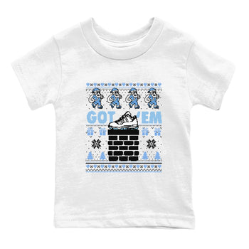 11s Legend Blue shirts to match jordans Got'em Santa sneaker match tees Air Jordan 11 Retro Legend Blue match shoes to clothes SNRT Sneaker Tees Youth Baby White 2 tee