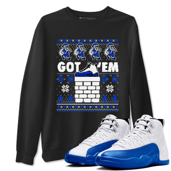 Air Jordan 13 Blueberry t-shirts to match sneakers Got'em Santa sneaker match tees Air Jordan 13 Blueberry match shoes to clothes SNRT Sneaker Tees unisex cotton Black 1 shirts