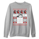 Air Jordan 14 Black Toe t shirts to match sneakers Got'em Santa sneaker match tees 14s Black Toe sneaker match tee SNRT Sneaker Tees unisex cotton Heather Grey 2 shirts