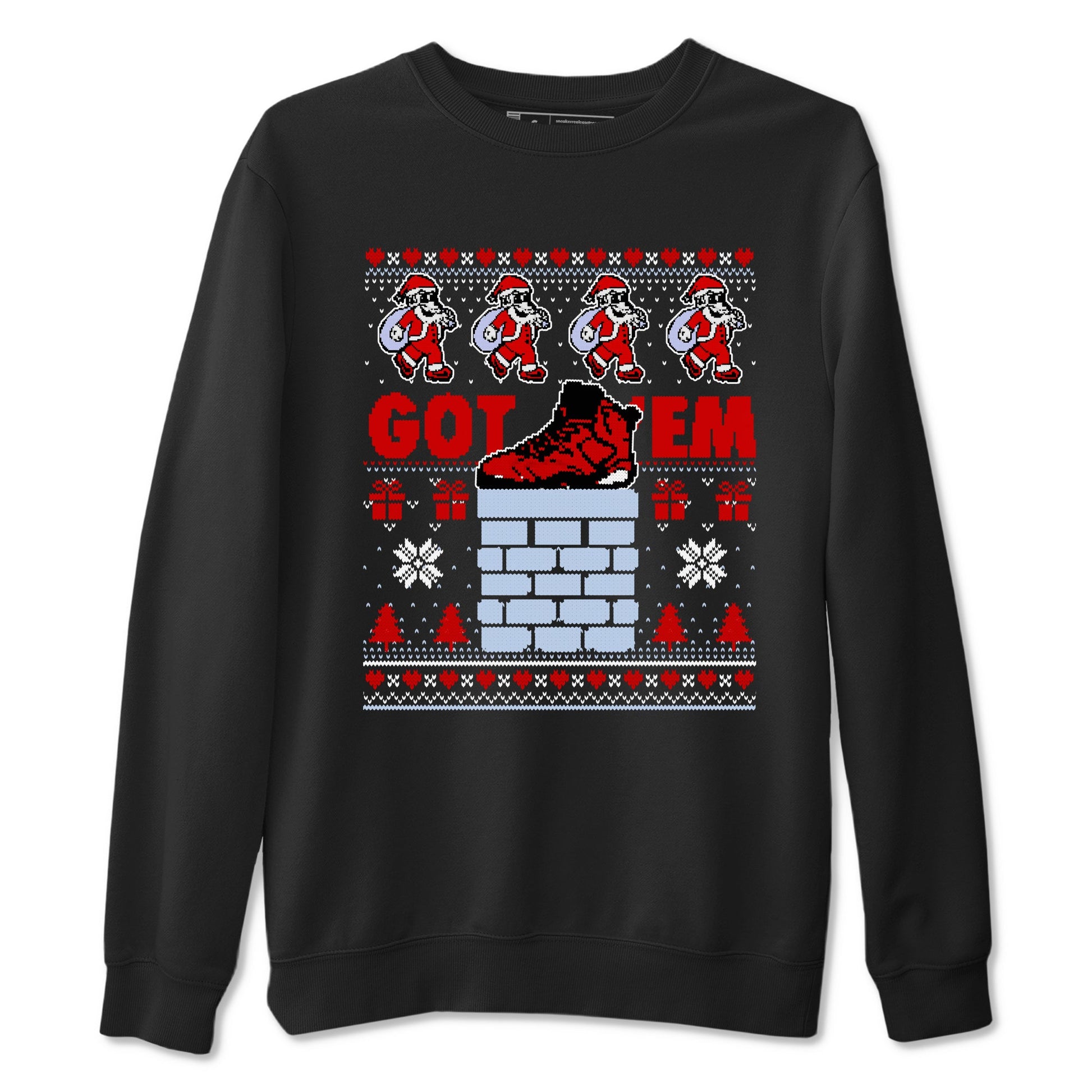 6s Toro Bravo shirts to match jordans Got'em Santa sneaker match tees Air Jordan 6 Toro Bravo match shoes to clothes SNRT Sneaker Tees unisex cotton Black 2 shirts